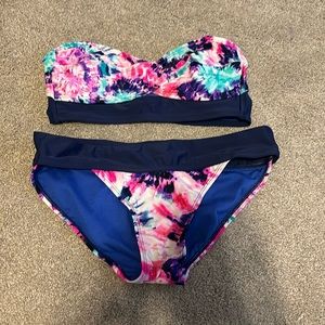 two piece bikini set, size small (3-5)